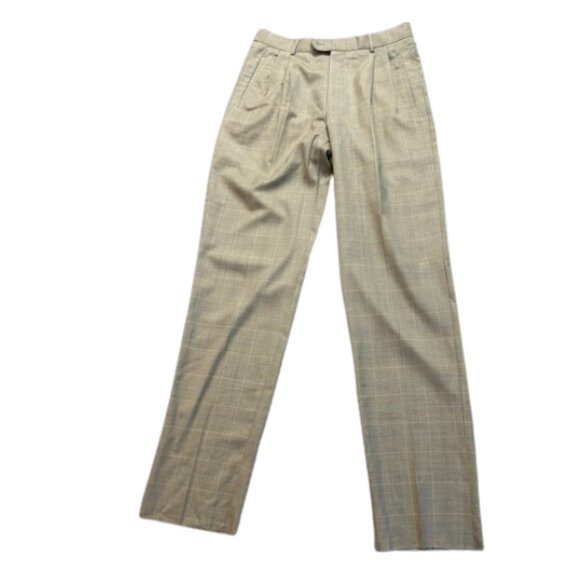 Bachrach Men’s 100% Wool Dress Pants 34W NWT Unfinished Hem - Picture 4 of 10